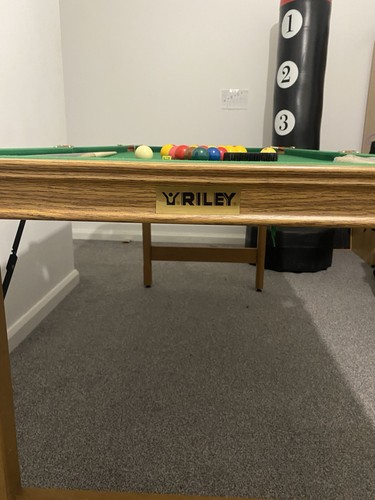 Riley folding pool - pool, table