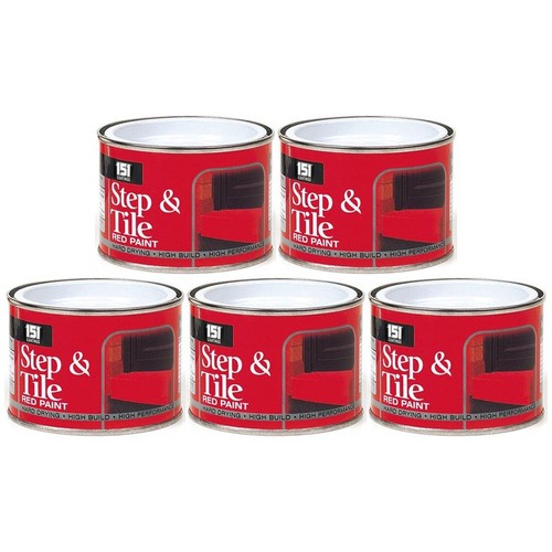 Step tile red paint 180ml - red,