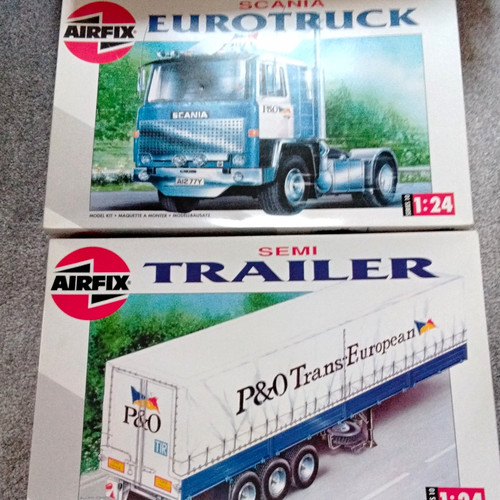 Airfix scania transportation - scania,