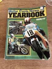 Motorcycle News Yearbook 1976/77 Classic Racing Bikes memorabilia Stats Figures 
