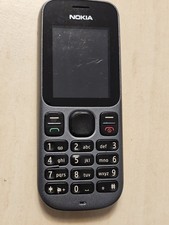 Nokia 100 Black Light Phone with FM Radio and Vodafone 
