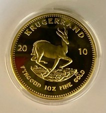 2010 Gold Plated 1oz 24K