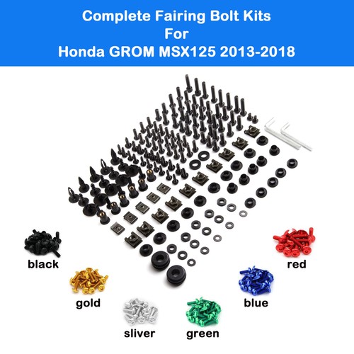 Complete full fairing - complete, bolts