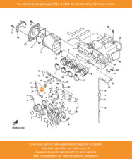 YAMAHA Hose, 5EA-14294-00 OEM