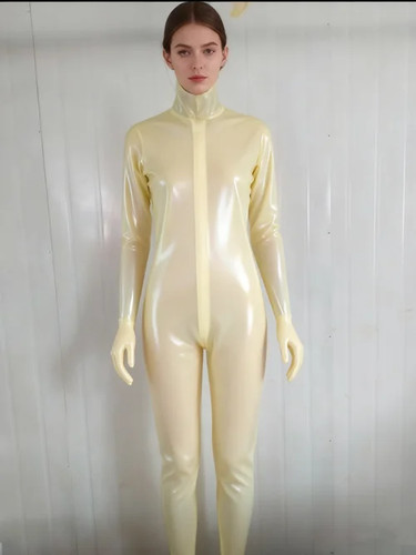Latex rubber gummi catsuit - latex,