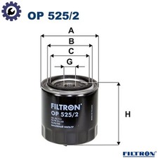 OIL FILTER OP 525/2 FOR SKODA