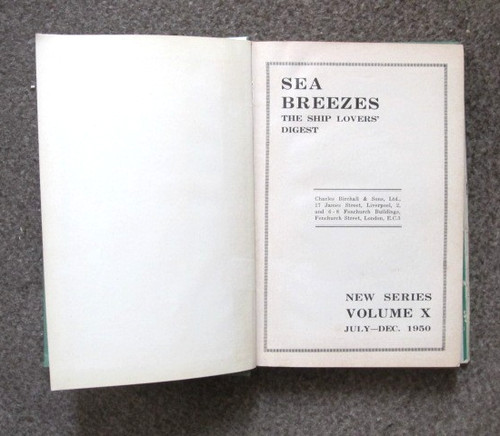Sea breezes vol - sea, new