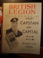 Royal British Legion Journal 1932 British Army Military History Western Front