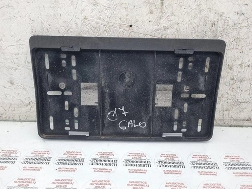 Audi number plate holder - number,