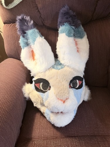 Rabbit fursuit head - rabbit,