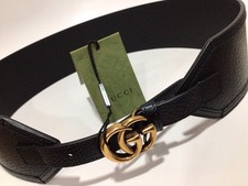 GUCCI GG Buckle Ladies  BLACK