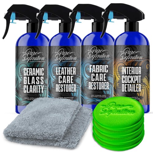 Car interior cleaning kit - car,