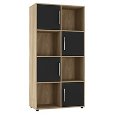 Cube Bookcase Wooden Door