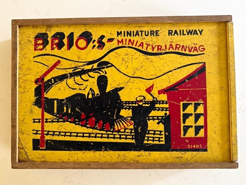 Vintage brio wooden - vintage, train