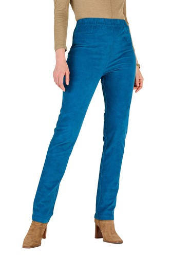 Ladies corduroy trousers with - trousers,