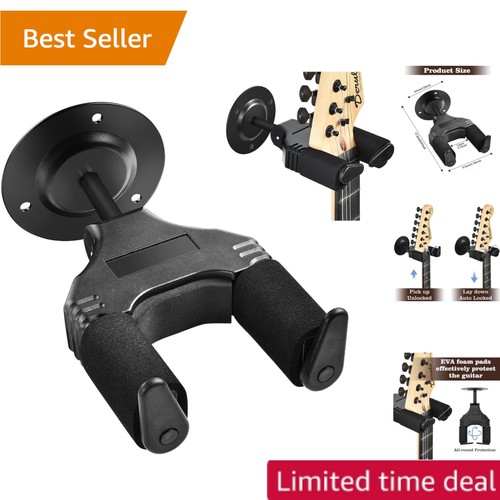 Stylish guitar wall - hook, with