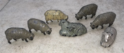 Vintage hand painted - 7, x
