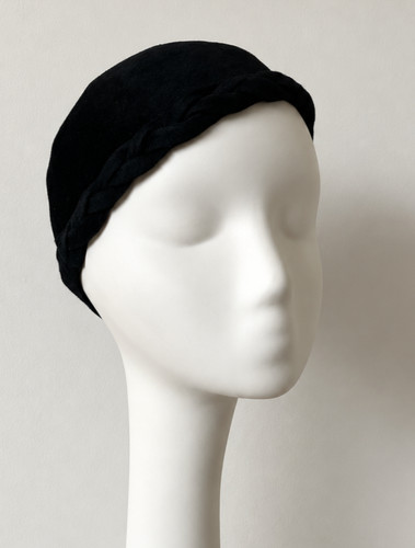 Vintage 1930s reslaw black fur - vintage,
