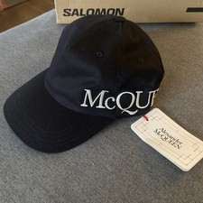 Alexander Mcqueen Logo Embroidered Cap – Medium , Brand New
