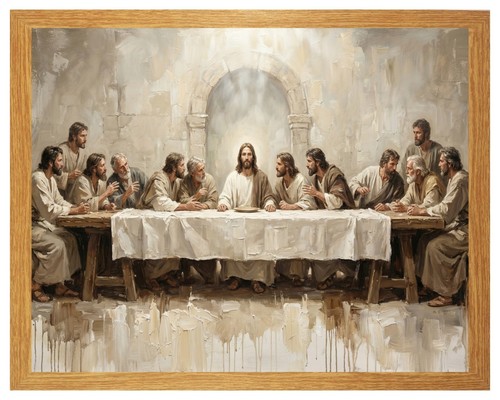 The last supper jesus - -, with