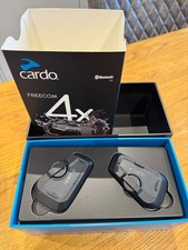 Cardo Freecom 4X Bluetooth Intercom  Duo - Excellent condition - sound by JBL
