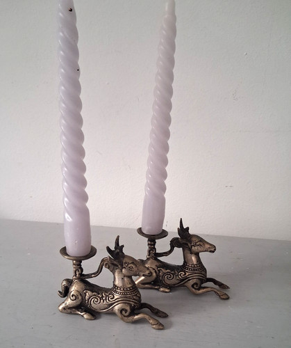 Pair small vintage - pair, silver