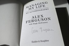Alex Ferguson SIGNED First