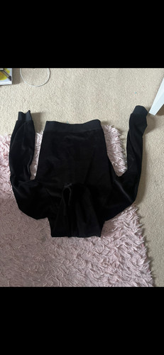 Juicy couture black tracksuit - juicy,