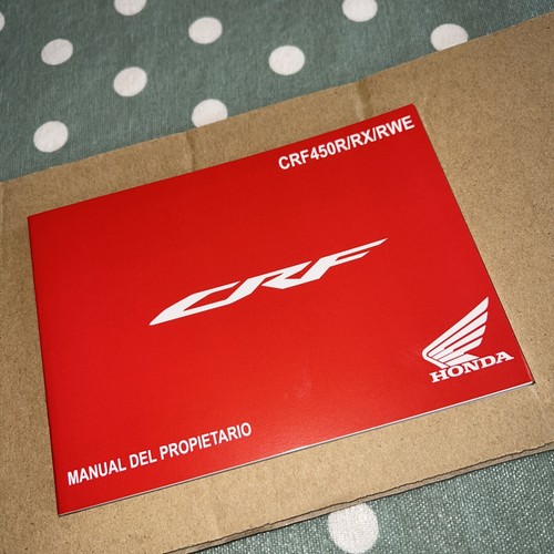 Honda crf450 spanish - honda,