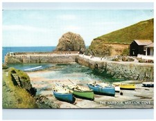 Postcard Mullion Cove Harbour Cornwall England