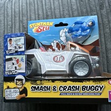 Stuntman Stu Smash & Crash Buggy Break Apart Stunt Toy With Ejectable Parts