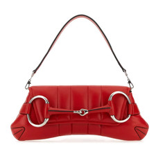 Red Gucci Horsebit Chain