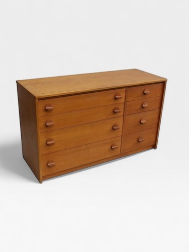 Stag teak midcentury chest - midcentury, of