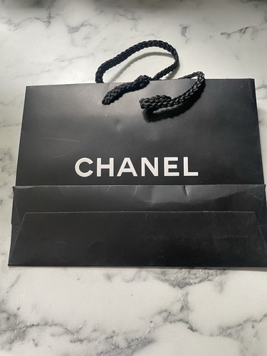 Chanel gift bag and - ribbon, set