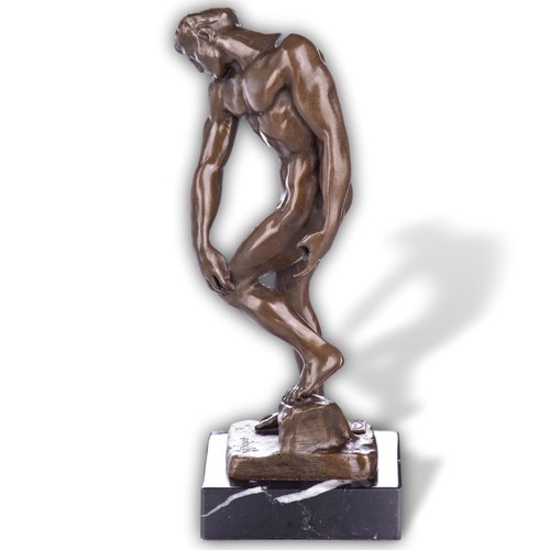 Sculpture bronze figure - , nude