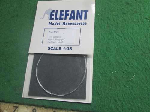 Elefant towing cable for tiger - elefant,