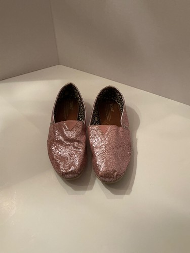 Tom pink glitter canvas - tom’s,