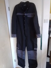 Boiler Suit Black, Size Large
