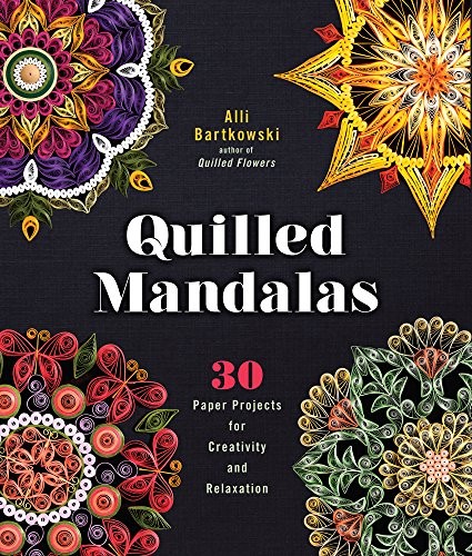Quilled mandalas paper - mandalas:,