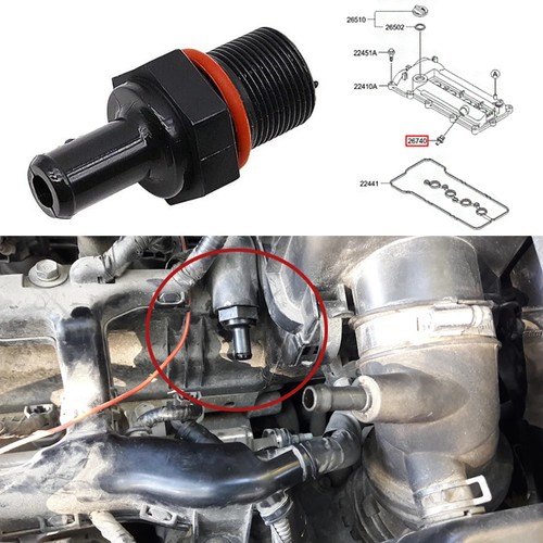 Pcv valve assembly for hyundai - assembly,