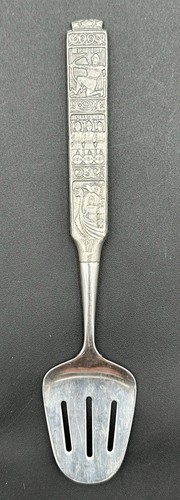 Vintage konge tinn egg - tinn,