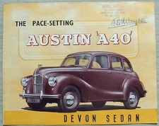 AUSTIN A40 DEVON SEDAN USA