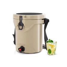 Costway 9.5 L Drink Cooler Portable Insulated Ice Chest Beverage Dispenser