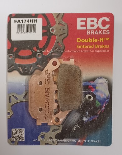 Ebc sintered rear disc - rear, brake