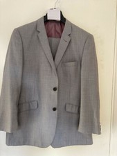 Mens 2 Piece Light Grey Suite 'Butler & Webb'- 42" Short ST2