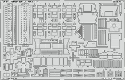 Parts for ferret scout car - scout,