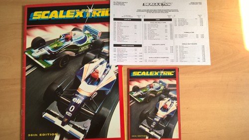 Scalextric 1995 catalogue - scalextric,