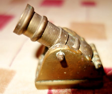 vintage solid brass small Howitzer /mortar ornament