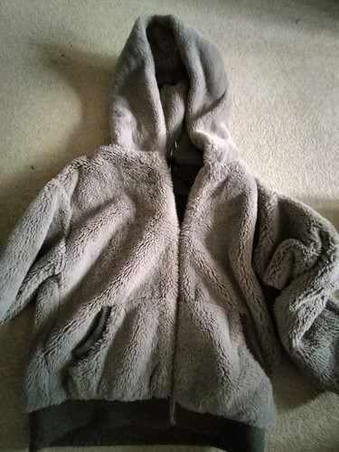 Bershka faux fur teddy hoodie - bershka,