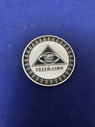 Unusual masonic coin medalet - masonic, coin/medalet